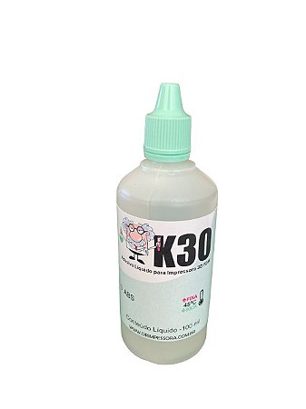 Adesivo Liquido Impressora 3d FDM A bond para ABS K30 100 Ml