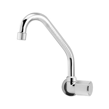 Torneira Para Cozinha Bica Móvel de Parede 1/4 de Volta C40
