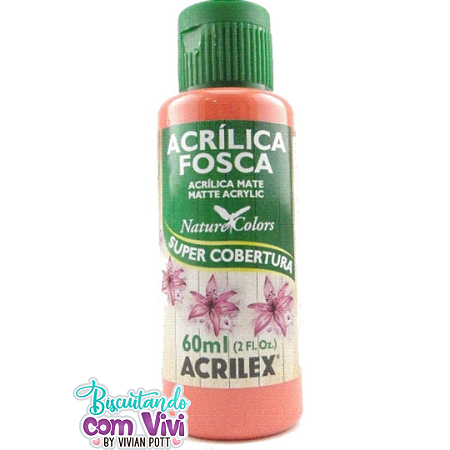 Tinta Acrílica Fosca Acrilex - Coral