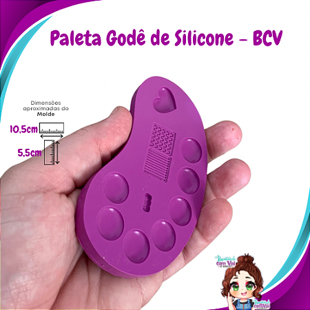 Paleta Godê de Silicone - BCV