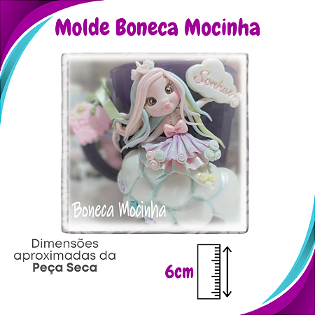 Molde Boneca Mocinha - Pri Canhadas