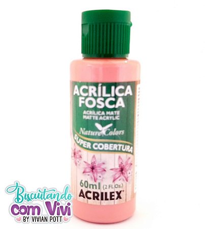 Tinta Acrílica Fosca Acrilex - Rosa Antigo