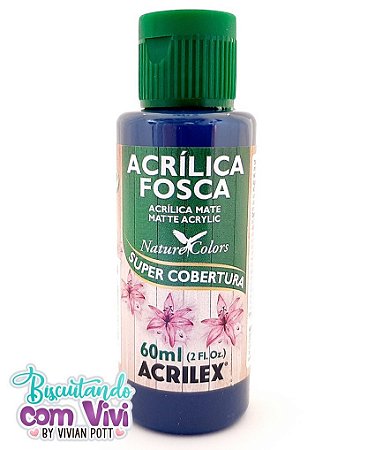 Tinta Acrílica Fosca Acrilex - Azul Marinho