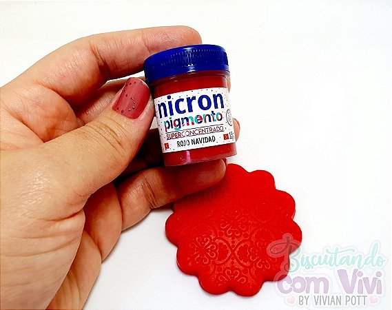 Pigmento Concentrado Nicron - Rojo Navidad