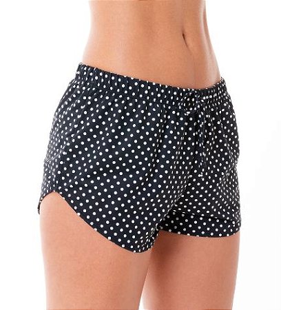 short de saída de praia