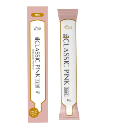 Gel Classic Pink Hard Volia – Sachê 14g