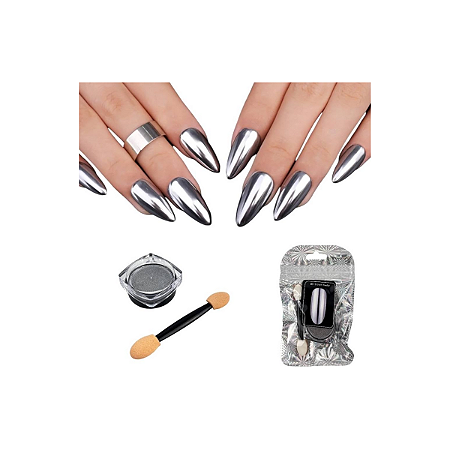 Pó Cromado Zem Prata