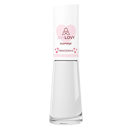 Esmalte Tradicional AnyLovy - Francesinha (Branco)