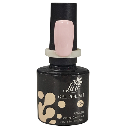 Esmalte em Gel Lirio - Coleção Nude Cor 06
