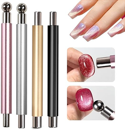 Imã Para Efeito Olho De Gato Ponta Dupla Esfera - Real Love