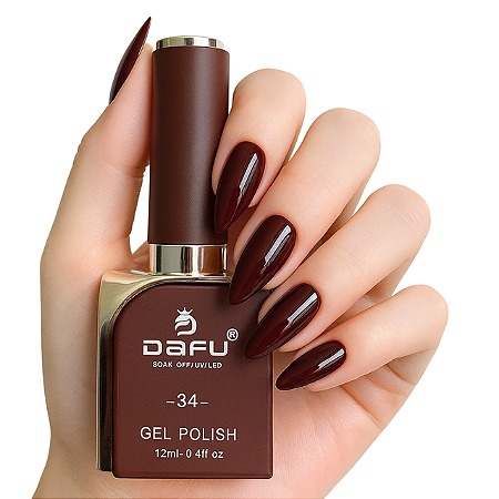 Esmalte em Gel Dafu Coleção Glamour - Cor 34