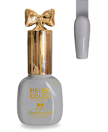 Esmalte em Gel 3 em 1 Helen Color 10ml 04