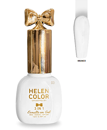 Esmalte em Gel 3 em 1 Helen Color 10ml 03