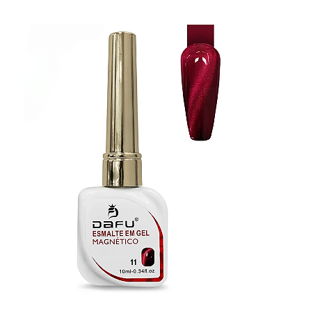 Esmalte em Gel Dafu Magnético Vermelho - Cor 11