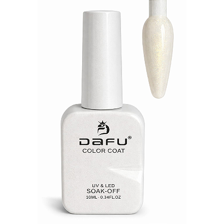 Esmalte em Gel Dafu Color Coat 10 ml - Cor 01 Perolado