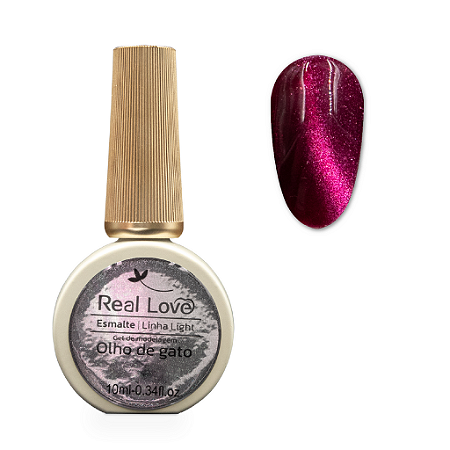 Esmalte Gel Olho de Gato Real Love Sem TPO - 32