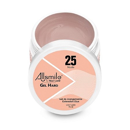 Gel Hard 15ml - Real Love - Sem TPO - Nude 25