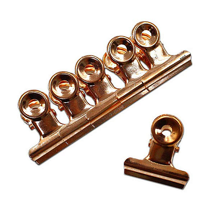 Kit 6 Presilhas Curvatura C Cobre 31 mm