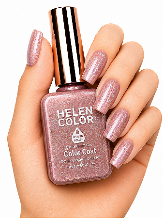 Esmalte Gel Helen Color Conexão Rosa Refletivo - 39