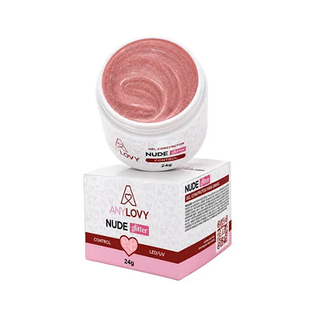 Gel Nude Glitter AnyLovy 60g