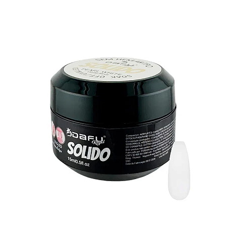Gel Sólido (Sem TPO) Dafu 15ml - Pearl White (RENDA)