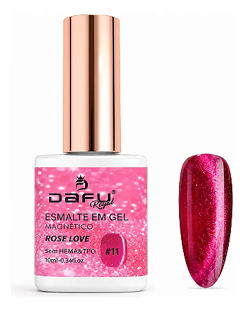Esmalte em Gel Dafu Magnético Rose Love - 11