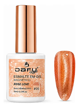 Esmalte em Gel Dafu Magnético Rose Love - 05