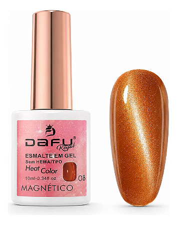 Esmalte em Gel Dafu Magnético Heat Color - 08