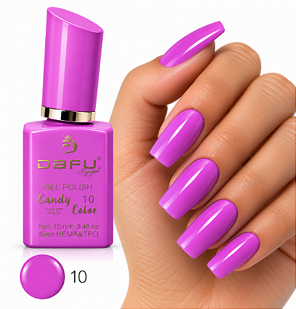Esmalte em Gel Dafu Candy Color - 10
