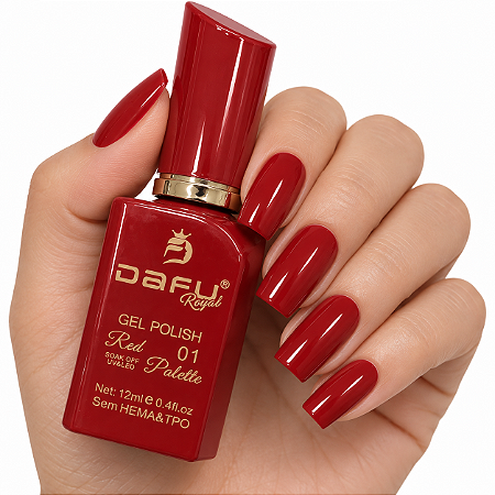 Esmalte em Gel Dafu Red Palette - 01
