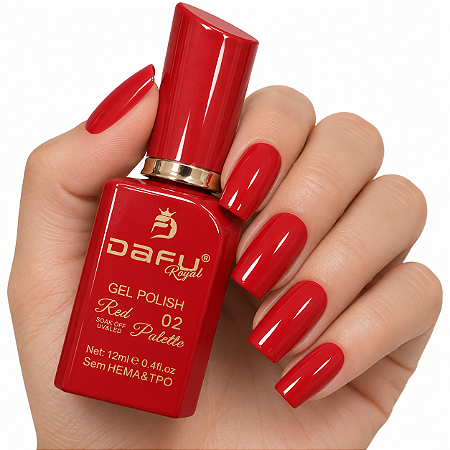 Esmalte em Gel Dafu Red Palette - 02