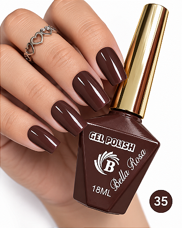 Esmalte Gel Bella Rosa Attention 18ml - 35