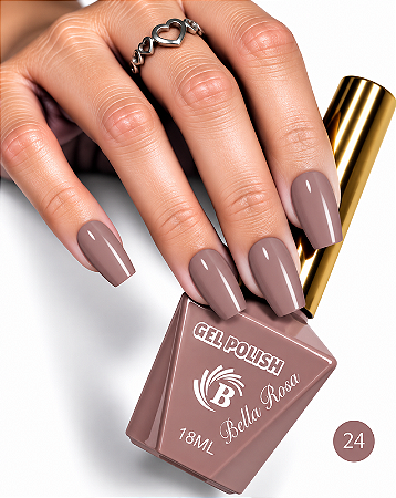 Esmalte Gel Bella Rosa Attention 18ml - 24