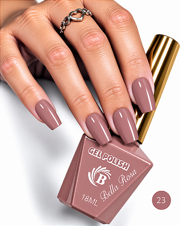 Esmalte Gel Bella Rosa Attention 18ml - 23