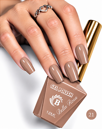 Esmalte Gel Bella Rosa Attention 18ml - 21