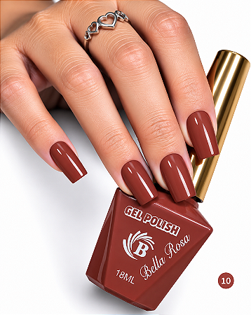 Esmalte Gel Bella Rosa Attention 18ml - 10