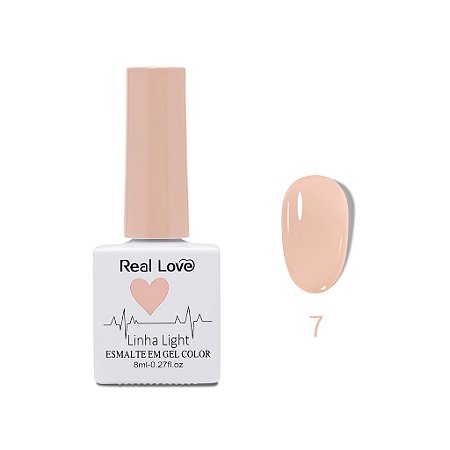 Esmalte em Gel Light Real Love 8ml - 07