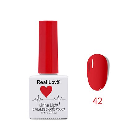 Esmalte em Gel Light Real Love 8ml - 42