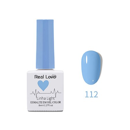Esmalte em Gel Light Real Love 8ml - 112