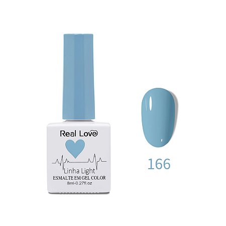 Esmalte em Gel Light Real Love 8ml - 166