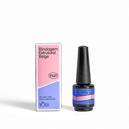 Blindagem Estrutural Beige Gel 2 em 1 Base e Construção Vólia