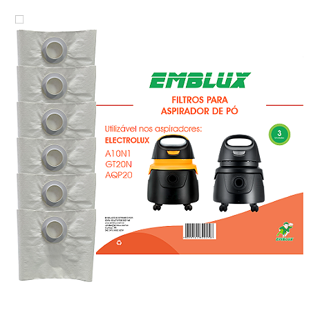 Filtro Para Aspirador de Pó Emblux Fardo A-10N1