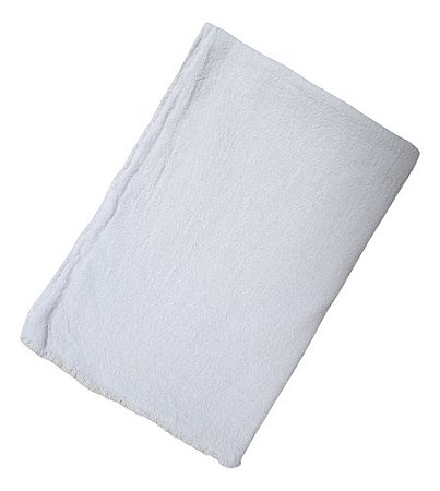 Pano Saco Duplo Alvejado De Chão Grande Branco 35x55 Kit 10