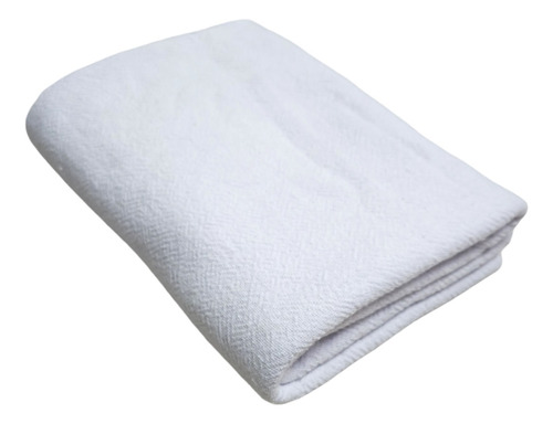 Kit 5 Pano De Chão Branco Grande Saco Duplo Algodão Açucar