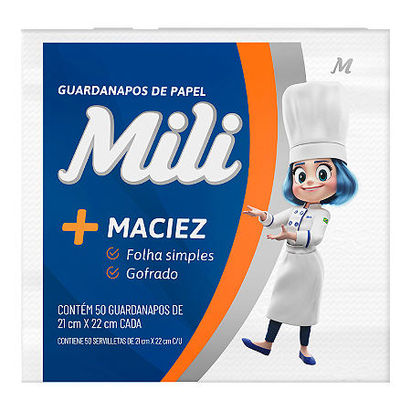 GUARDANAPO FS MILI 21 X 22cm 72X50