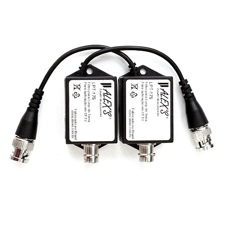 LPT-175 Filtro para Loop de terra para CFTV compatível com CVBS, HD, Full HD e 4K Multiprotocolos.