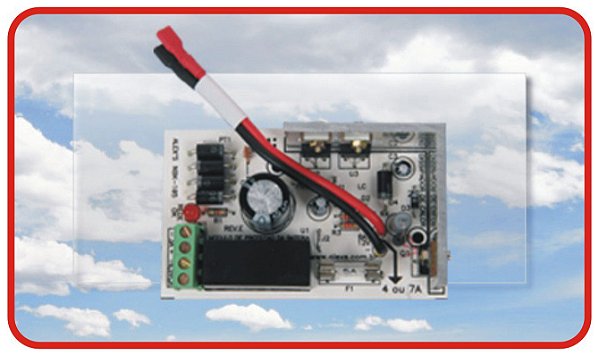 NBK-10524V Placa para Carregador de Bateria 24V/1,5A com Módulo de proteção das Baterias.