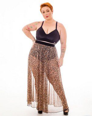 saia onça plus size