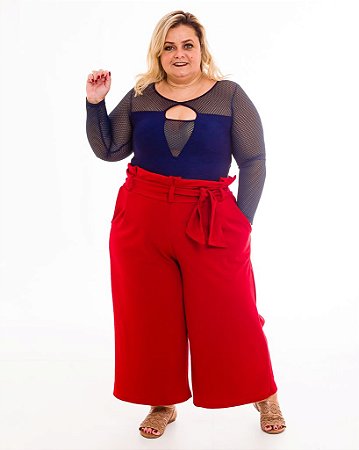 Calça Clochard ELISA Plus Size - Somosplus | Loja de moda Plus Size,  lingerie e moda praia plus size