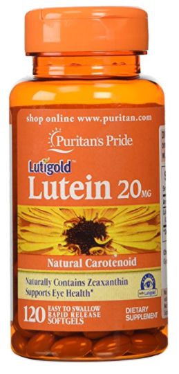 Luteína / Zeaxantina 20mg | 120 Softgels - Puritan's Pride